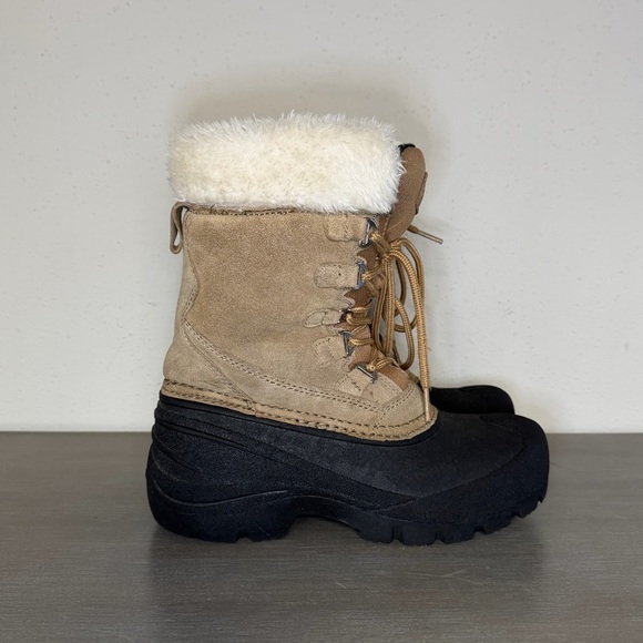 Quest Shoes - QUEST WOS PAC Fawn Thinsulate Rubber Snow Hiking Winter Boots Women Size 7